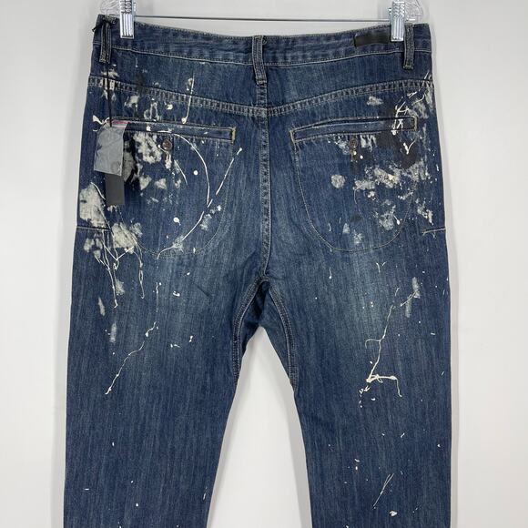 Man X One Teaspoon Jeans Mr Golds Cowboy Men's 32R NWT - Picture 7 of 16